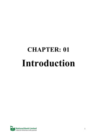 1
CHAPTER: 01
Introduction
 