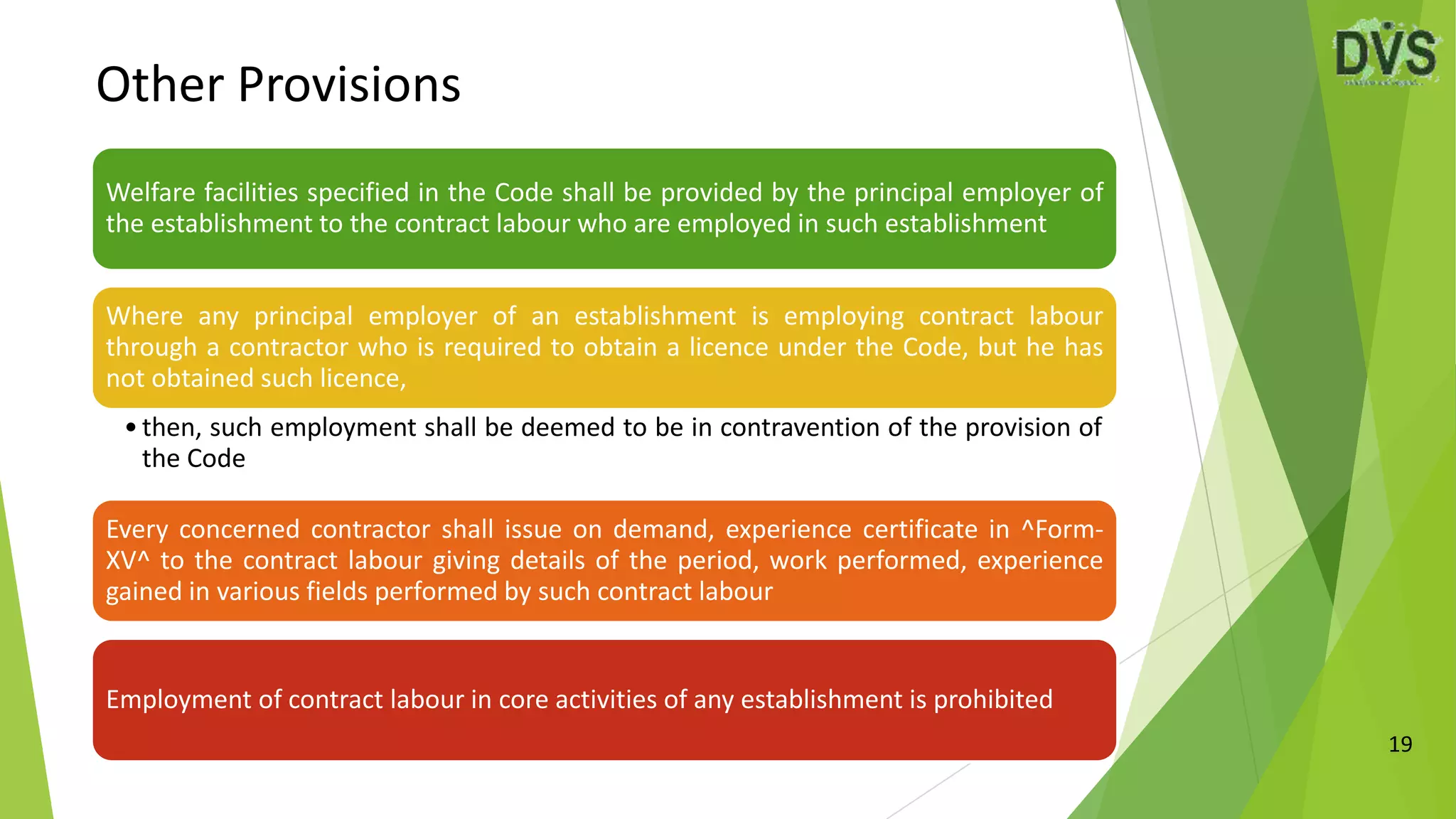 The Occupational Safety, Health and Working Conditions Code, 2020 ...
