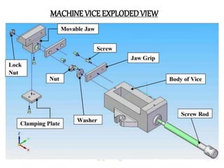 MACHINE VICE EXPLODEDVIEW
 