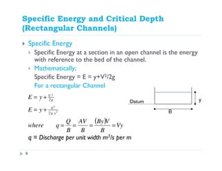 (Part ii)- open channels | PDF
