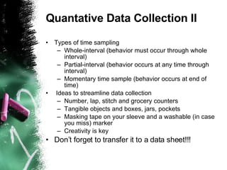 Time Sampling Behaviour Study Part Two Of Behavior For Tewksbury | PPT