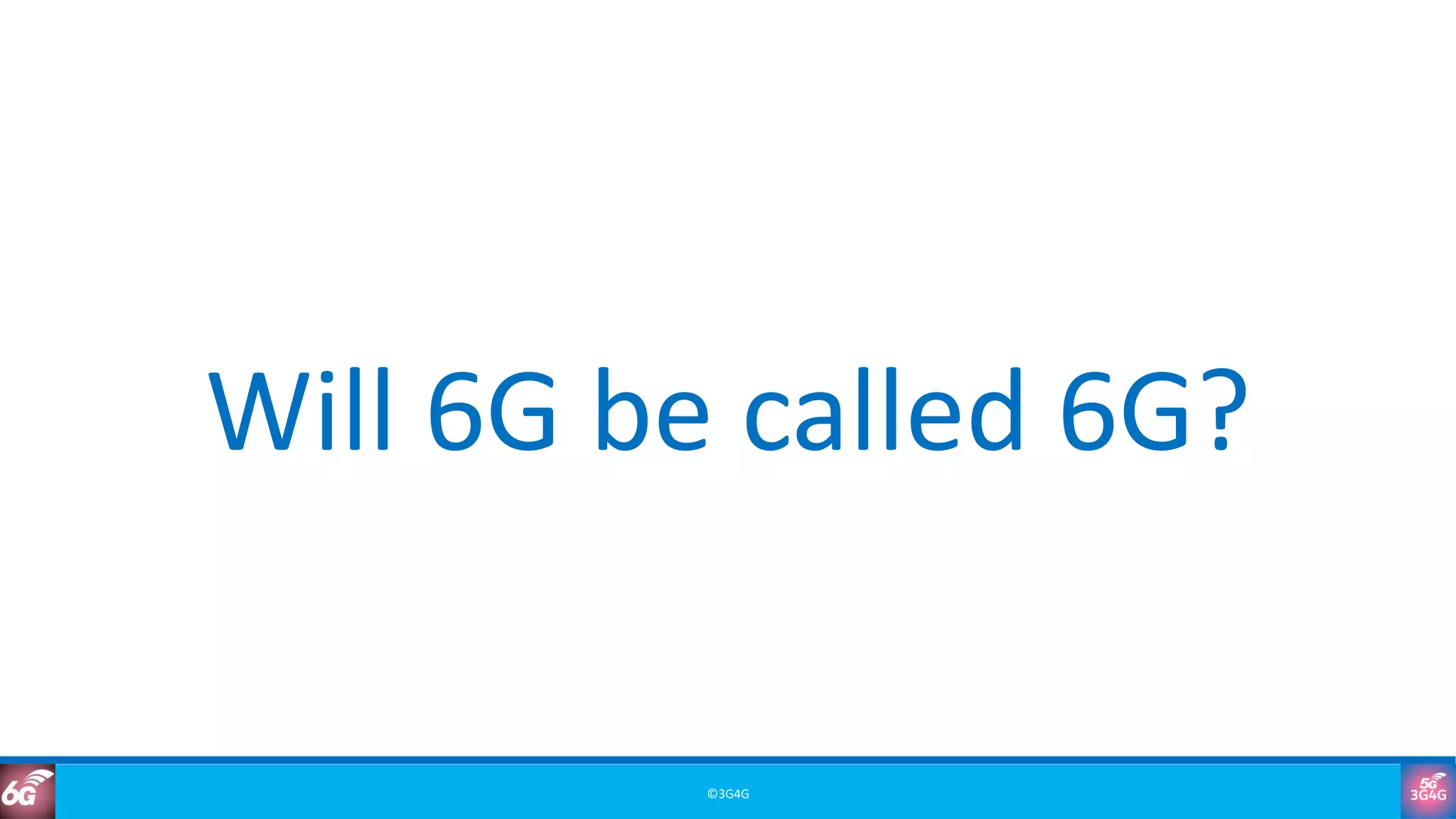 6G Training Course Part 1: Introduction