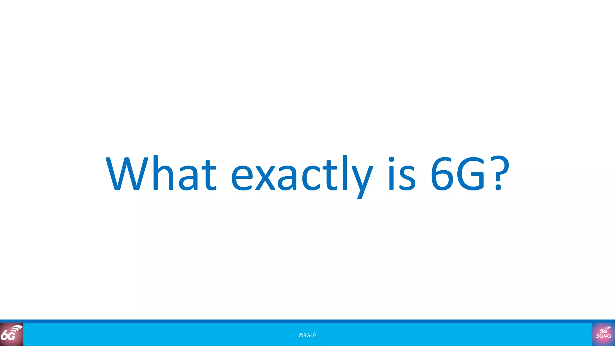 6G Training Course Part 1: Introduction