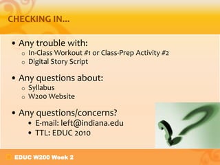 Week 2 Part+1 | PPT