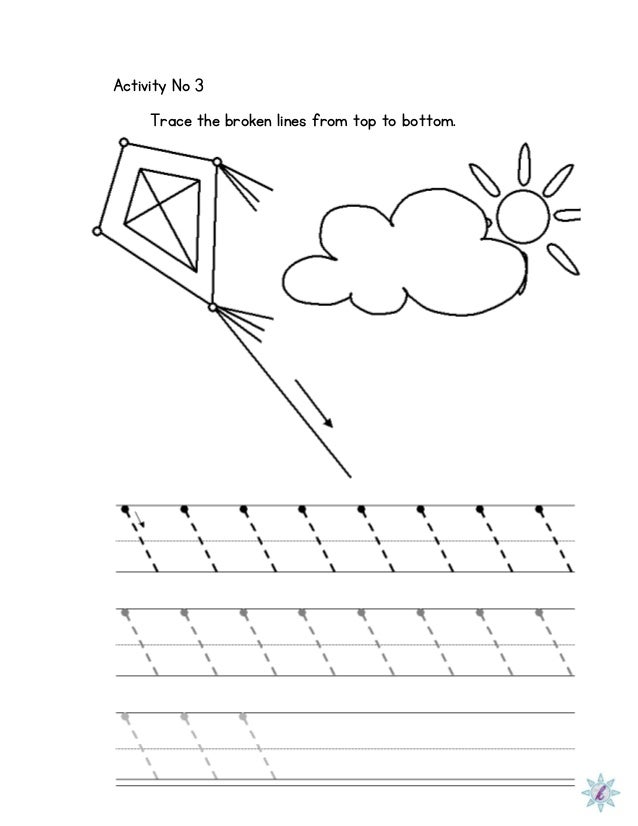 Worksheets Dysgraphia Worksheets worksheet for dysgraphia activity no 3 trace the broken lines from top to bottom