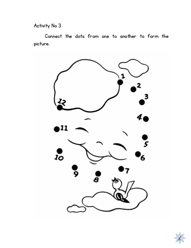 Worksheets Dysgraphia Worksheets worksheet for dysgraphia activity no 3 connect the dots from one to another form picture