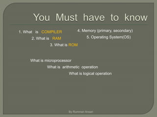 C Programming Language Step by Step Part 1 | PPT