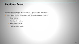 Introduction to Electronic Financial Market Structure | PPTX