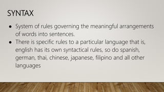 Students with Speech and Language Disorder 1 | PPTX