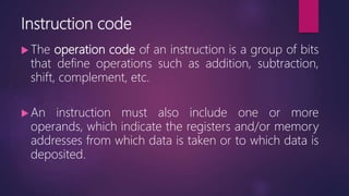 Computer Organization and architecture | PPT