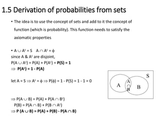 Introduction to probabilities and radom variables | PPTX