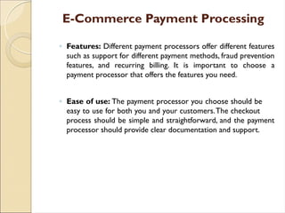 Comprehensive Guide to E-Business and E-Commerce Fundamentals | PPTX