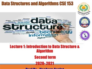 DataStructuresandAlgorithms CSE153
 