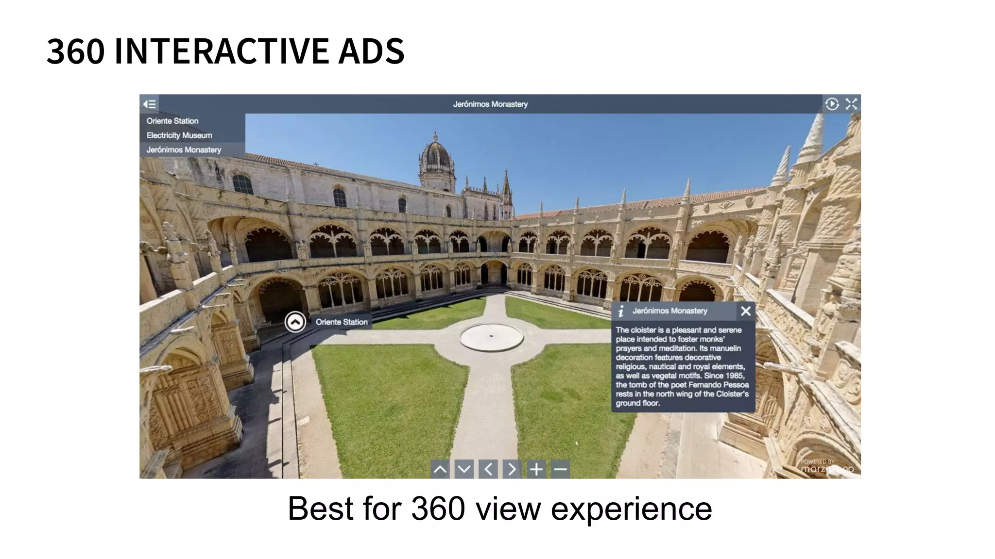 Best for 360 view experience
 