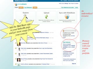 Check Out Who’s Viewed
          Your Profile




Find this on right side of your LinkedIn home page

                    ...