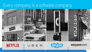 Every company is a software company
 