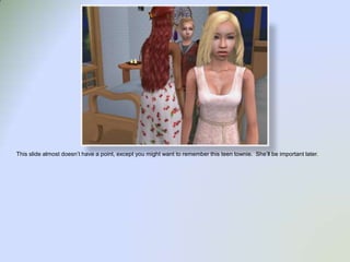 This slide almost doesn’t have a point, except you might want to remember this teen townie.  She’ll be important later.