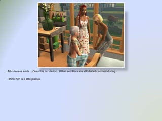 All cuteness aside… Okay this is cute too.  Killian and Kara are still diabetic coma inducing.I think Kori is a little jealous.  