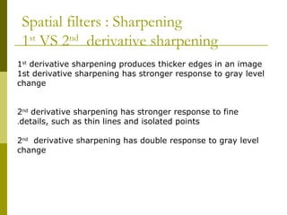 Advanced Techniques in Image Sharpening Using Spatial Filters | PPT