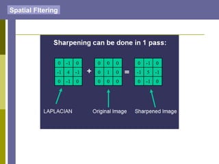 Advanced Techniques in Image Sharpening Using Spatial Filters | PPT