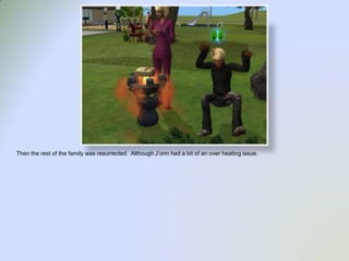 Then the rest of the family was resurrected.  Although J’onn had a bit of an over heating issue.  