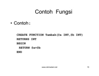 Part 13 function dan user defined function | PDF
