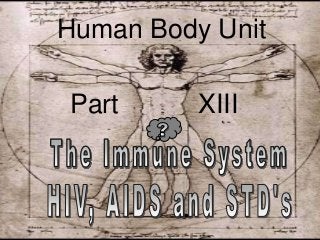 Immune System Lesson PowerPoint
