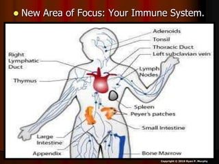  New Area of Focus: Your Immune System.
Copyright © 2010 Ryan P. Murphy
 