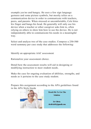 Part 1 Assessment SummaryIn 500-750-words, summarize the fo.docx