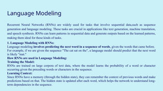 DEEP LEARNING -Recurrent Neural Networks | PPTX