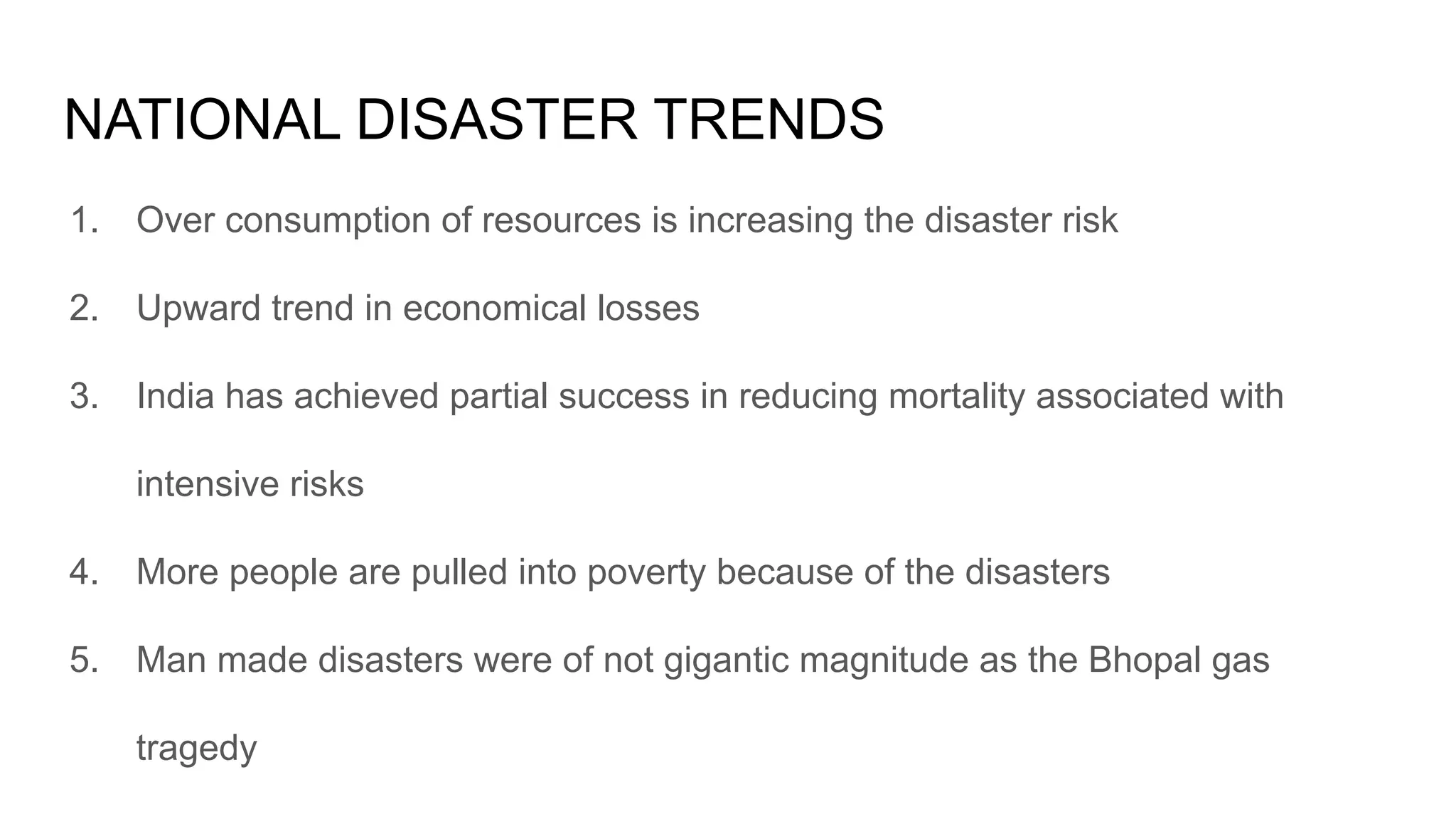 disaster management notes on disaster impacts | PPT