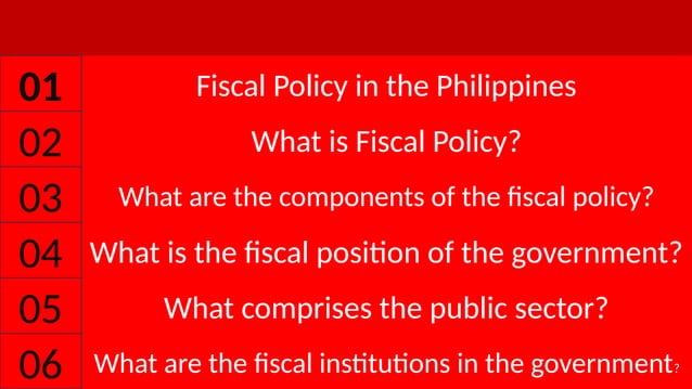 part 1 fiscal policy.pptx DISCUSSION SLIDES AND ACTIVITY | PPT