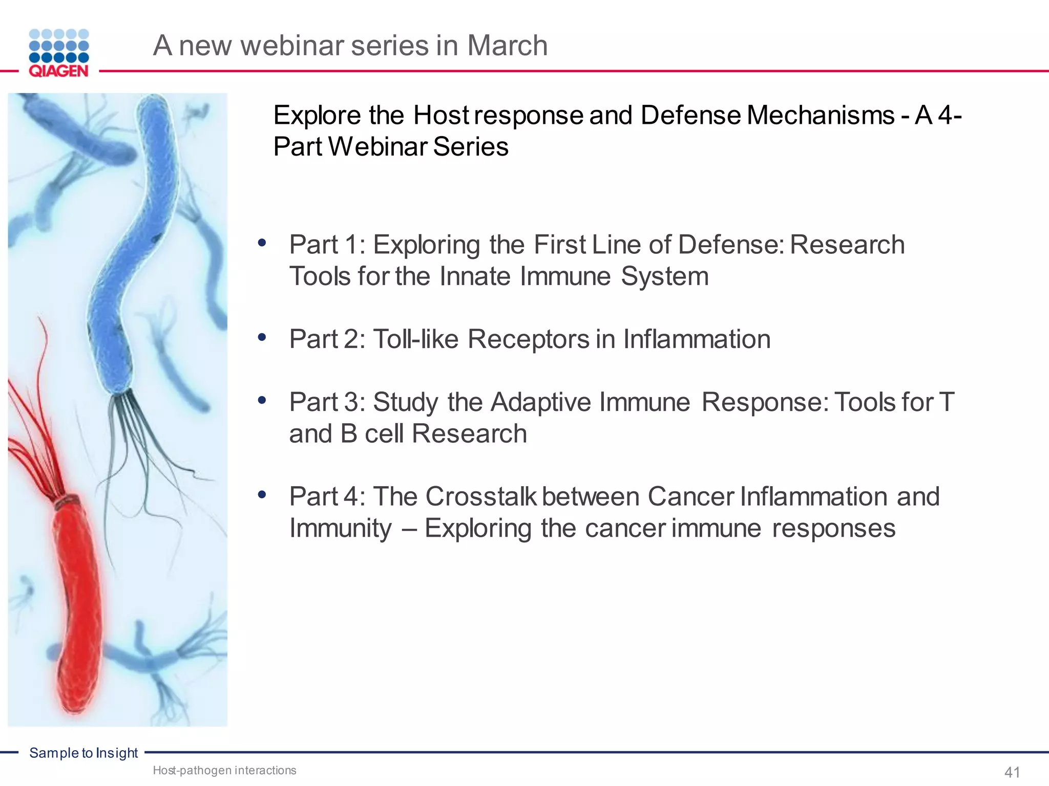 Host-pathogen Interactions, Molecular Basis and Host Defense: Pathogen ...