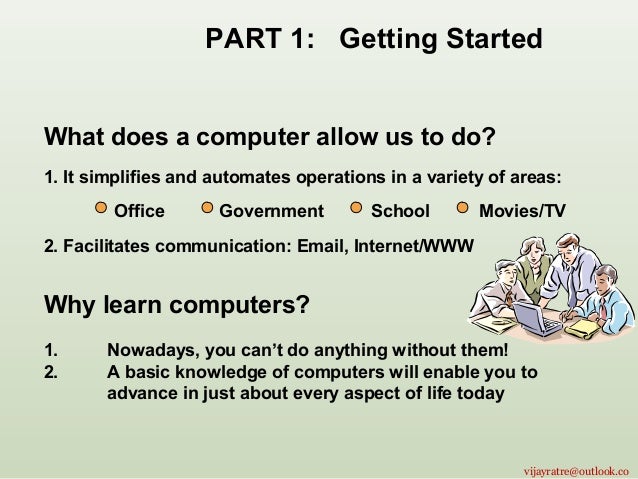Part 1 learning computer basics
