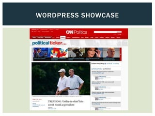WORDPRESS SHOWCASE
 