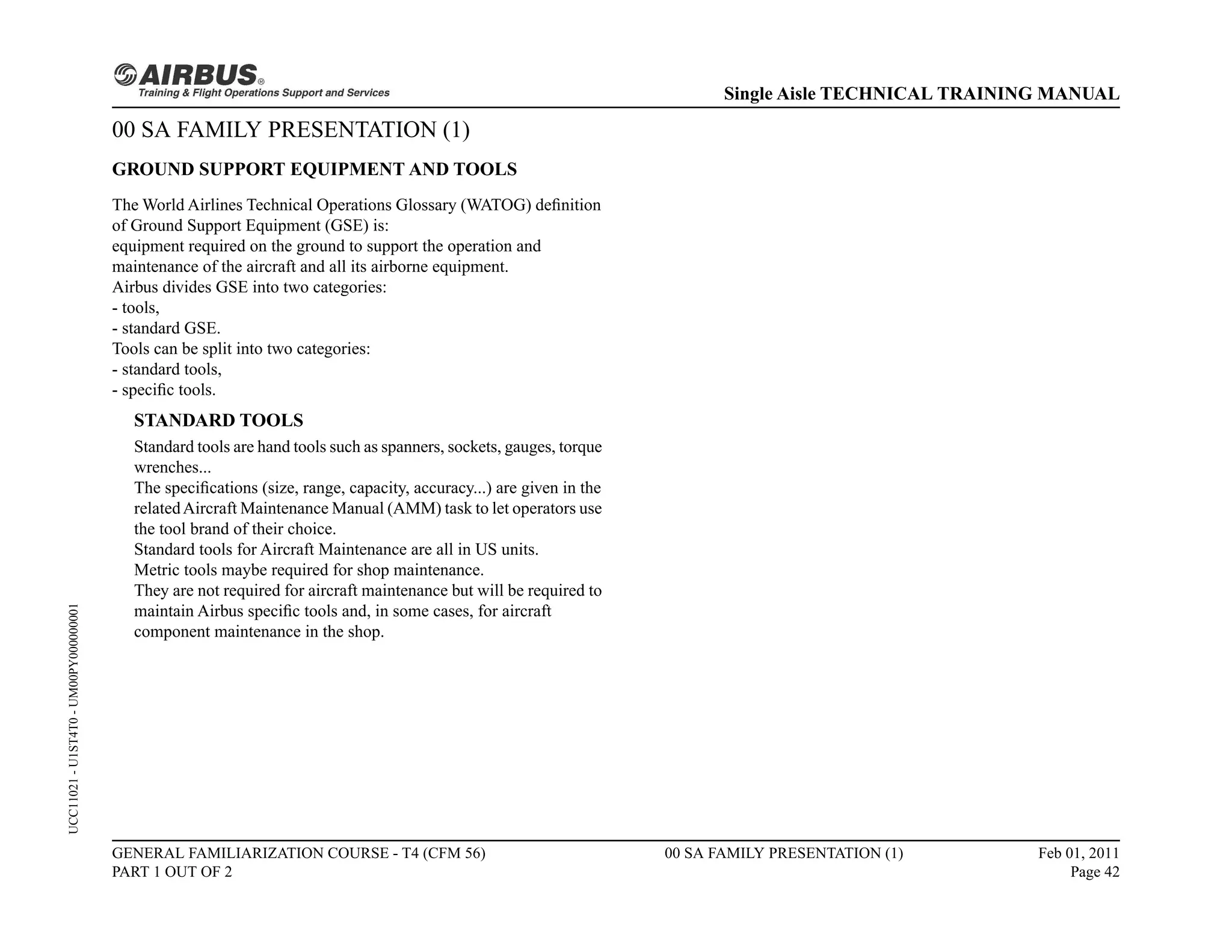 TECHNICAL TRAINING MANUAL GENERAL FAMILIARIZATION COURSE | PPT