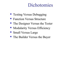 Comprehensive Software Testing: Models, Bugs, and Testing Strategies | PPT
