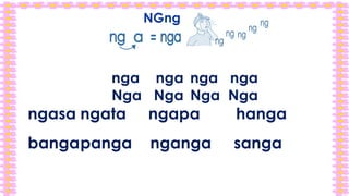 NGng
nga nga nga nga
Nga Nga Nga Nga
ngasa ngata ngapa hanga
bangapanga nganga sanga
 