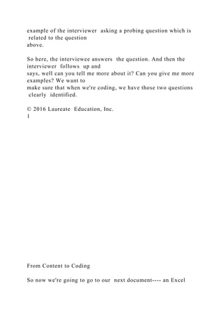 Part 1The Analysis and Interpretation of Qualitative Data Th.docx