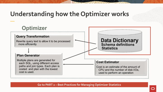 Part1 of SQL Tuning Workshop - Understanding the Optimizer | PPT