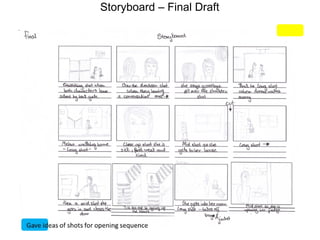 Storyboard – Final Draft  