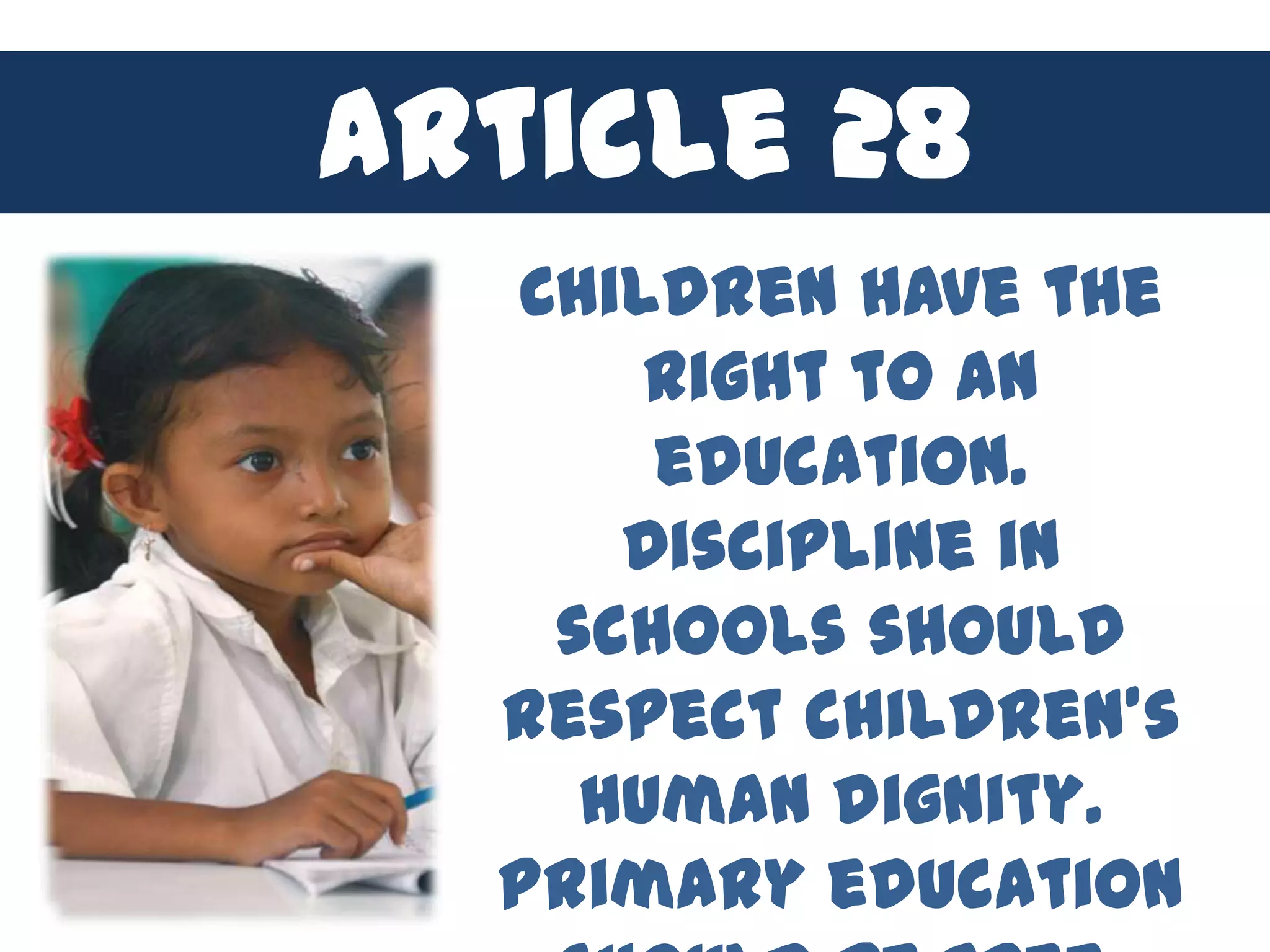Rights of a Child | PPTX
