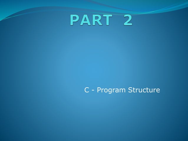 C Programming Language Step by Step Part 2 | PPT