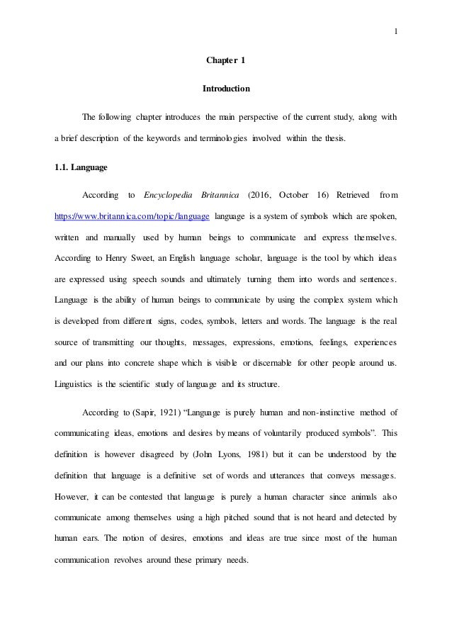 Conceptual framework in thesis write