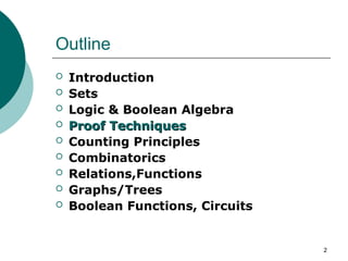 Discrete Math Introduction Methods Proof Comprehensive Discrete Mathematics: Proof Techniques, Counting, and ...