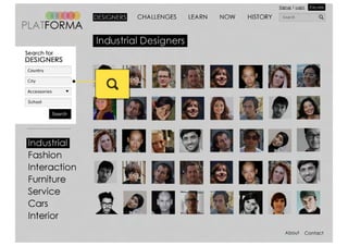 Online Platform for Italian Design