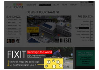 Online Platform for Italian Design