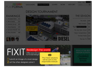 Online Platform for Italian Design