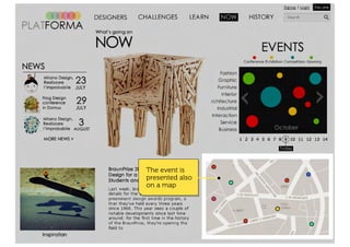 Online Platform for Italian Design