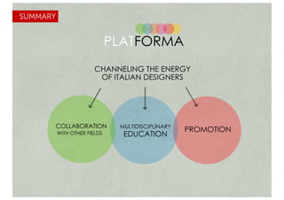 Online Platform for Italian Design